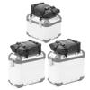 Set 3x Lid Bag for Aluminum Side Cases / Top Case KH1