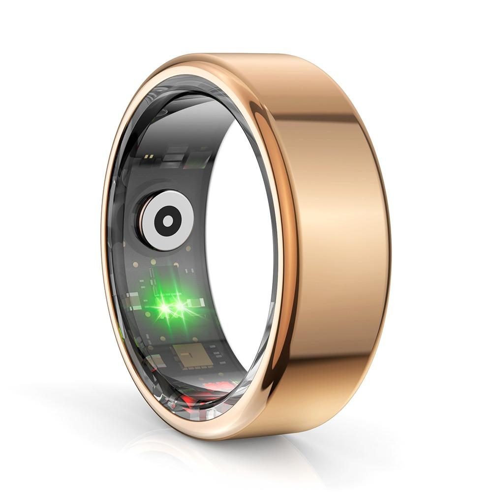 

Multi-sport Modes Intelligent Sleep Tracker Fitness Tracker Finger Ring Heart Rate Gold 11#