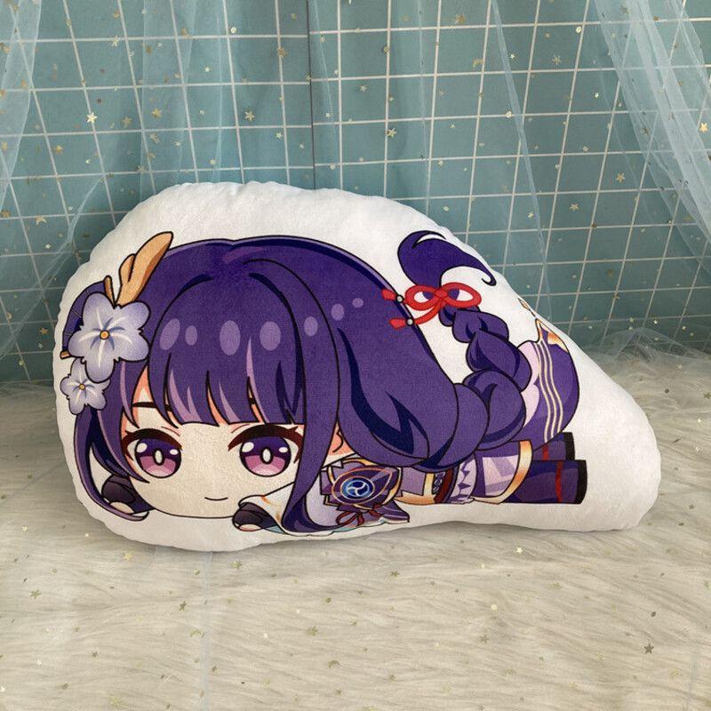 Kamizato Impact Genshin Ayaka Yae Miko Sleepy Plush Doll Cushion Pillow Gift