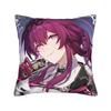 Honkai Star Rail Pillow Case Soft Pillow Cover Kawaii Pillowcases For Chair Sofa Home Decor