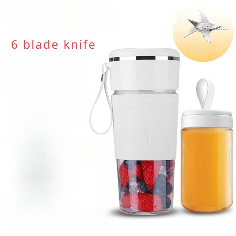 Tragbarer Entsafter, multifunktionale Saftmaschine, tragbarer Entsafterbecher für Zuhause, Obst- und Gemüsemaschine, elektrisches Rühren
