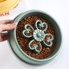 Cross-Border Pet Bowl: Anti-Choking Cat & Dog Slow Feeder with Lattice Design.