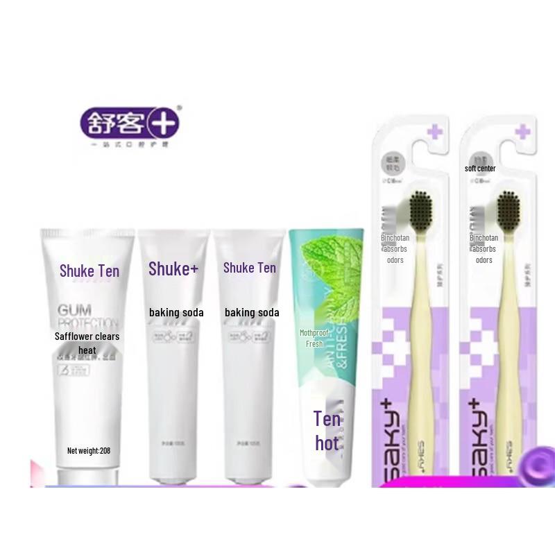 

Shuke Baby Anti-Cavity & Whitening Toothpaste Set
