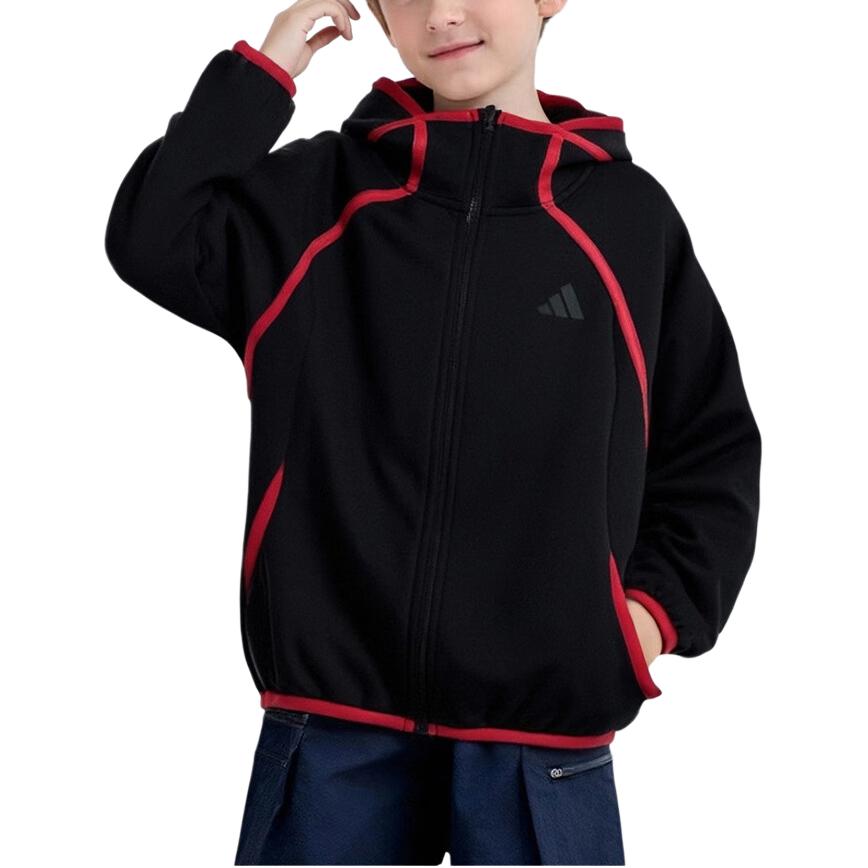Adidas Grade School Jackets Hooded Moderate JN4375