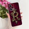 Fashion Crown Letter Case For Xiaomi Redmi Note 12 Pro Soft Silicone TPU Back Cover For Redmi Note12 Pro 5G Phone Cases