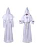 Halloween Cosplay Wizard Costume: Retro Medieval Monk Robe & Priest Outfit - Ships Immediately