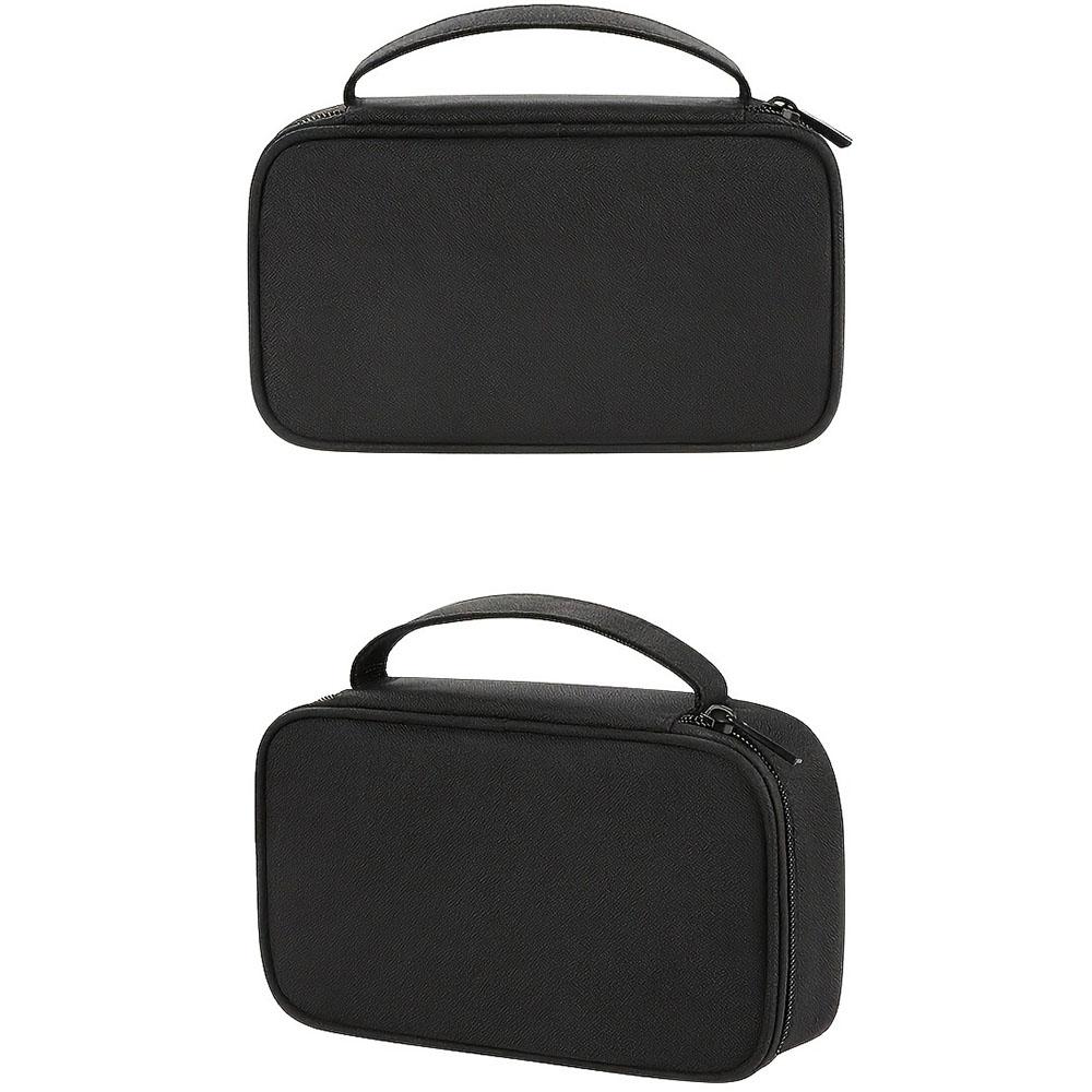 

Travel Cable Organizer Bag - Universal Electronics Pouch for Cord Storage, Portable Wire Management Kit (Fits Small Tools) чорний