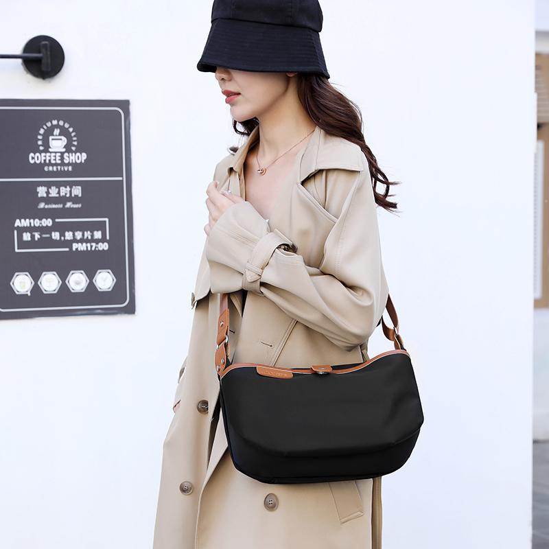 Contrast Women's Bag Large Capacity Hobo Bag Crossbody Bag Lightweight Shoulder Bag Mother Bag
