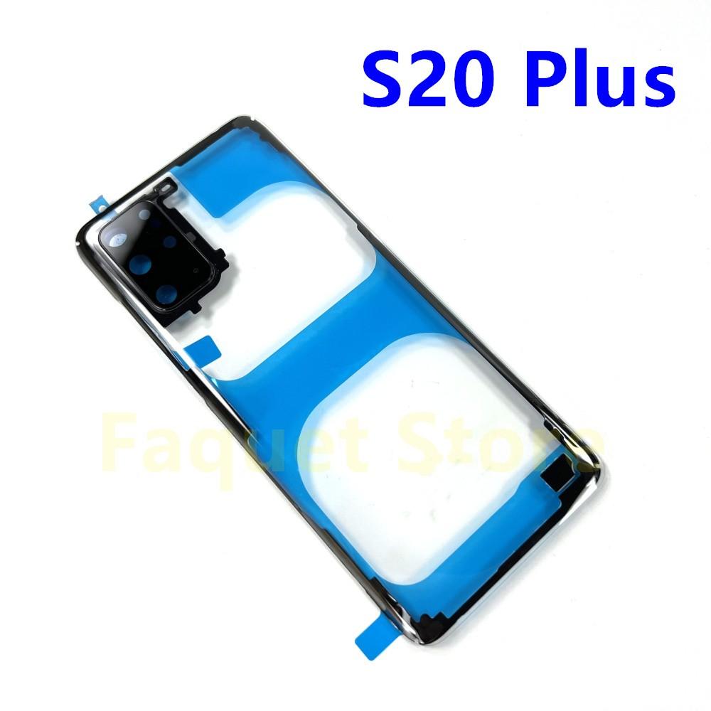 Back Glass Transparent For Samsung Galaxy Note 20 Ultra 10 Plus 5G S20 S20+ S20U Battery Cover Rear Door Housing Note10+