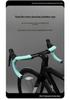 Solid Color Non-Slip Silicone Handlebar Tape: Comfortable, Shock-Absorbing, Sweat-Wicking for Road and Fixed Gear Bikes
