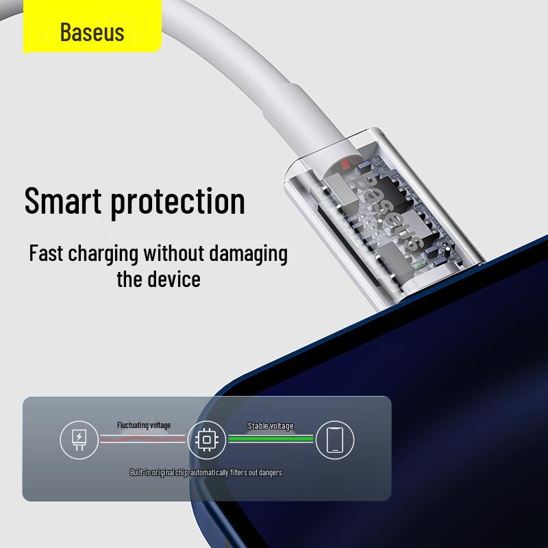 Baseus Short Fast Charging Cable for Apple Devices