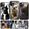 Cute Puppy French Bulldog Dog Phone Case Cover For iPhone 17 Air 15 16 Pro Max 14 13 12 11 Pro Max Plus Coque