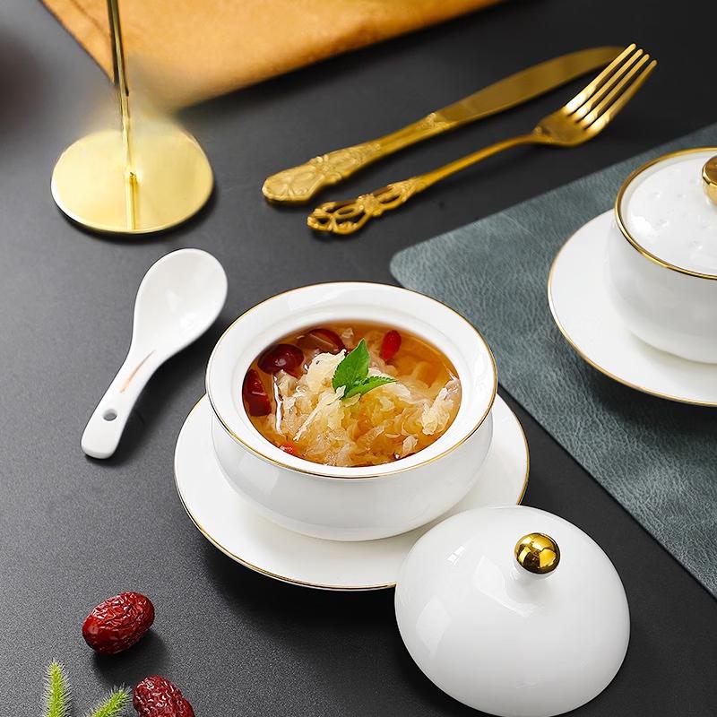 OIMG Ceramic Single Serving Stew Pot