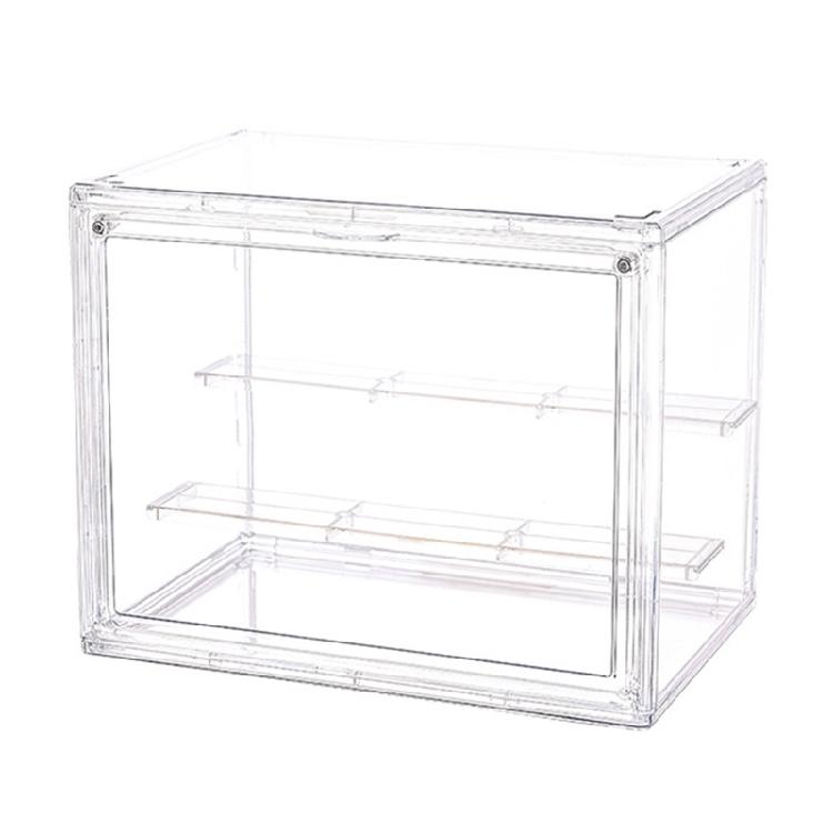 Clear Organizers Case for Toy Displays Dustproof Protective Cover Decorative Storage Box Ideal for Home Office Use