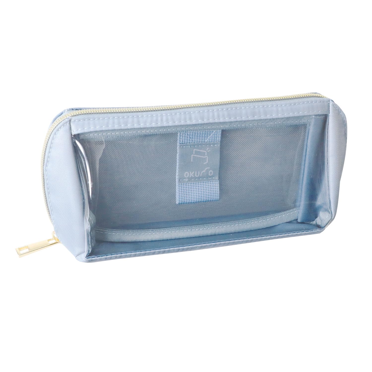 KUTSUWA Pen Case Okumo Mist Blue 1pc AK075BL