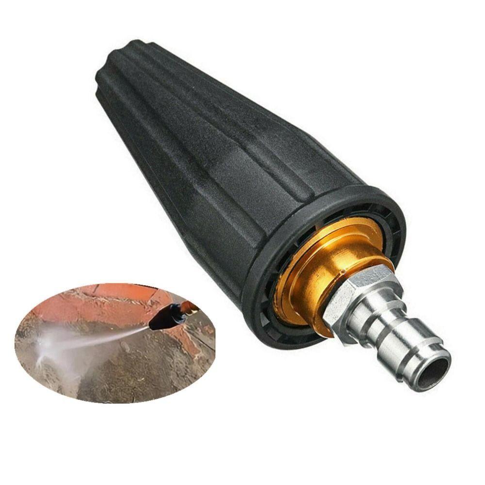 360 Degree Rotating Pressure Washer Tips Stainless Steel Turbo Spray Tips Power Washer