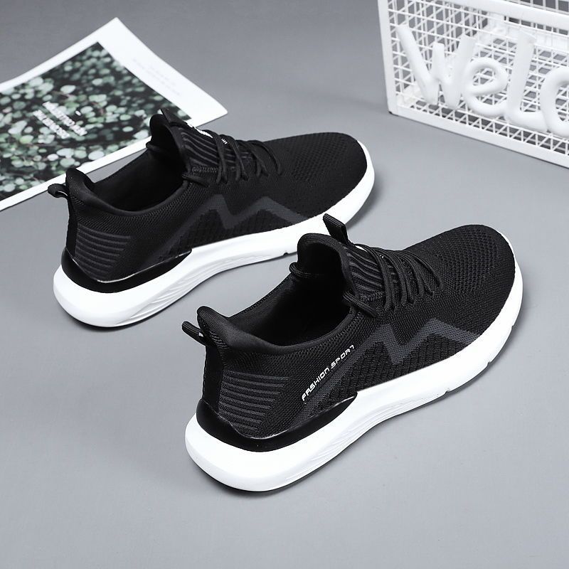 Spring and Autumn Mother Sports Shoes Middle-aged and Elderly Walking Shoes Non-slip Lightweight Soft-soled Shoes for The Elderly