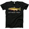 Cutthroat Trout Freshwater Game Fish T-Shirt T-Shirt, Tanktop, Long Sleeve, Sweatshirt, Hoodie for Men, Women, Kids