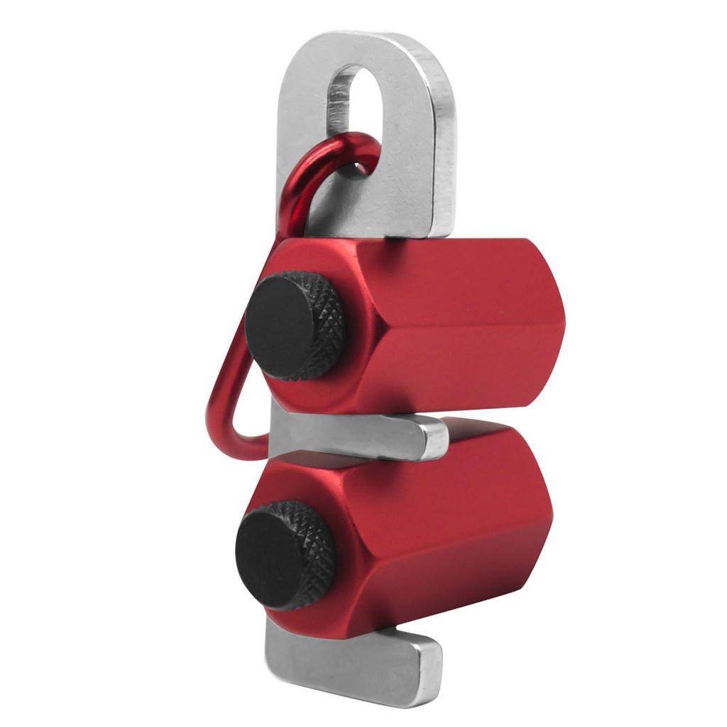 Stair Gauge Aluminum Alloy Hex Flat Framing Jig with Thumb Screw for Stair Layout Woodworking