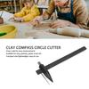 Professional Tool Circle Cutter Ruler Pottery Compass Pottery Tools Clay Compass Cutter  Arts Tools
