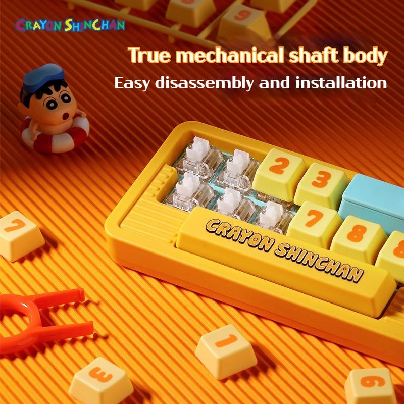 Crayon Shin-Chan Serie Cartoon Auto Tijdelijk Parkeer Nummerplaat Model Poppetje Verbergbaar Nummer Auto Accessoires Kerstcadeaus
