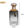 High-Value 1 Jin Square Baijiu Glass Bottle – Thickened & Sealed for Private Collection