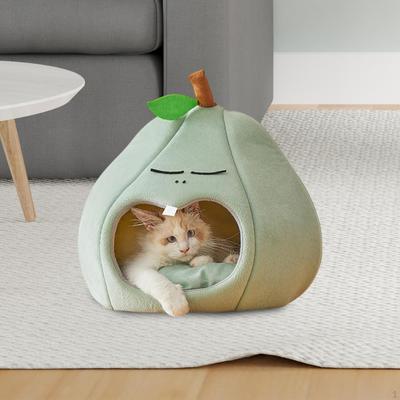 Cat Bed House Pet Sleeping Nest Semi Enclosed Comfortable Creative Non Slip Warm Soft Cave Cozy