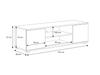 RTV Focus cabinet white