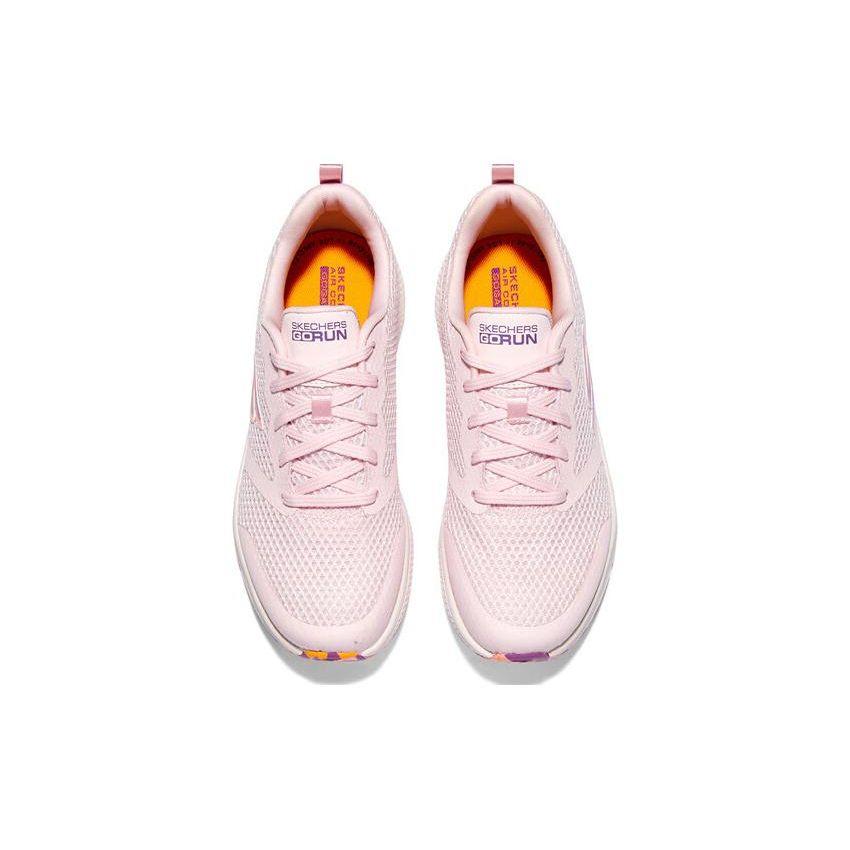 Skechers Go Run Consistent Zapatillas Deportivas Casuales con Cordones de Caña Baja para Mujer Rosa Púrpura 128292-PKPR