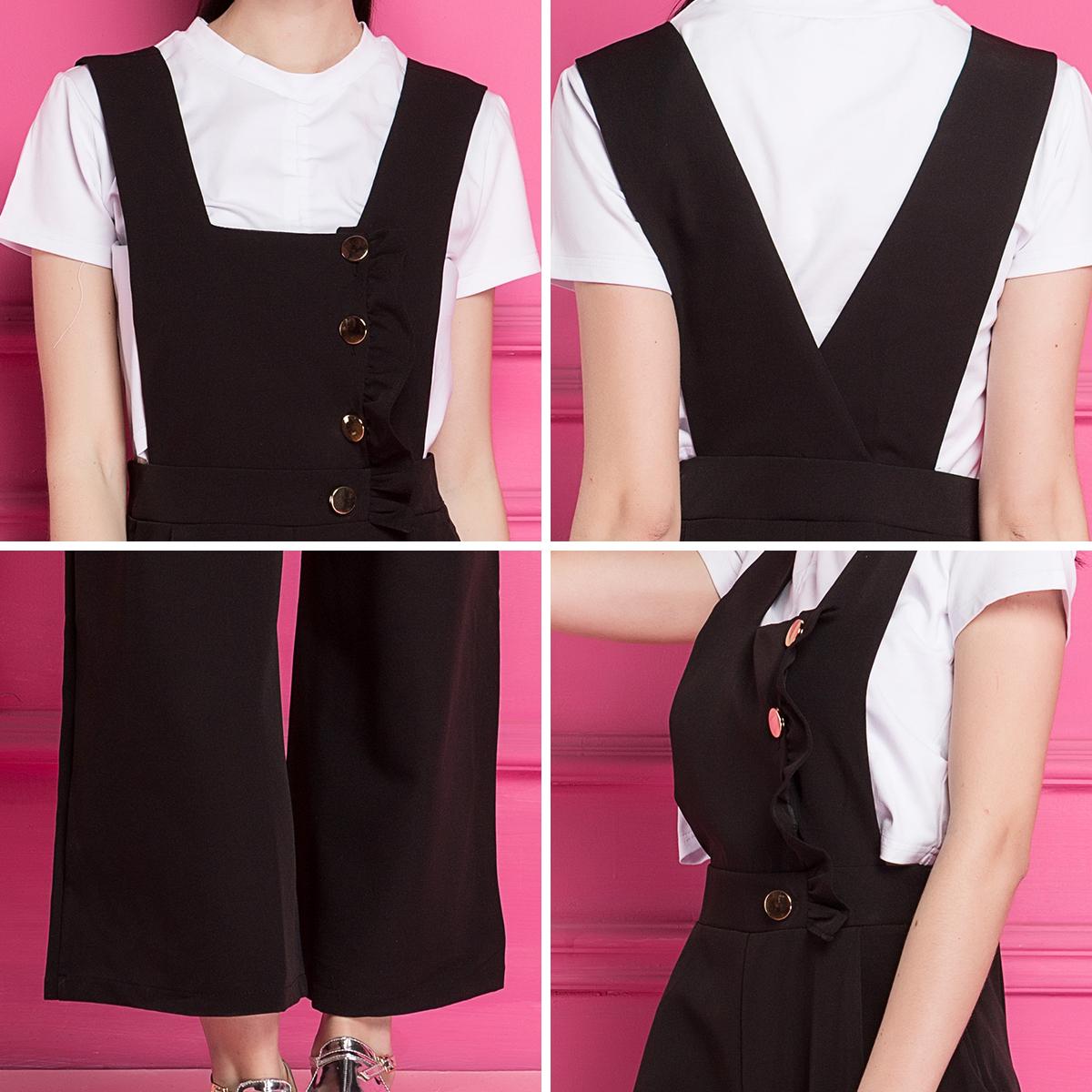 Летние комбинезоны на тонких бретельках — фото 7