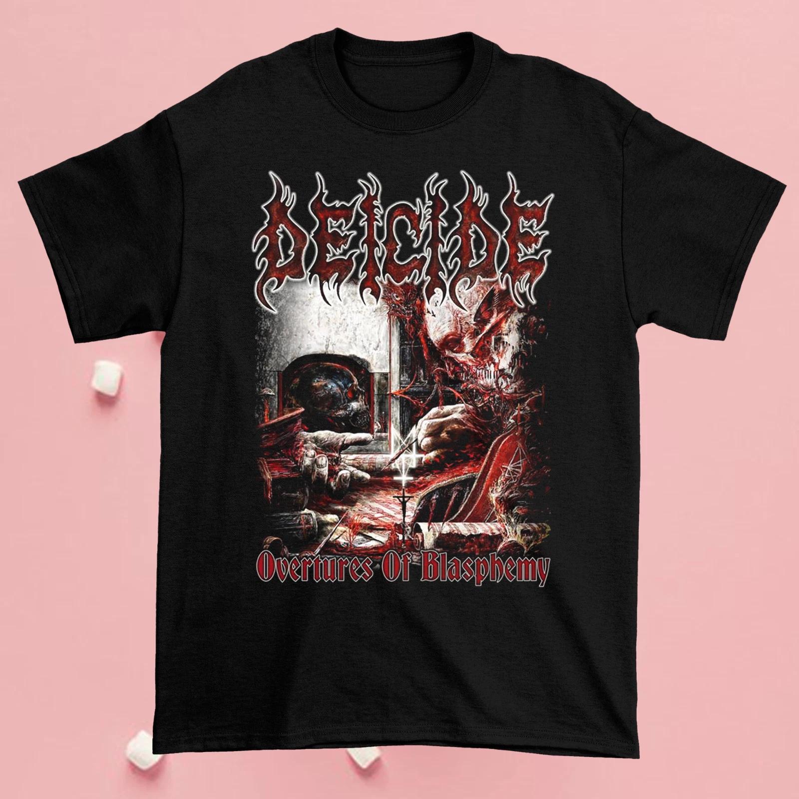 New Deicide - Overtures of Blasphemy Black unisex S-234XL Shirt B064 S