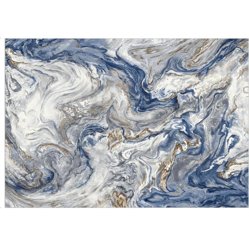 Marble Patterned Carpet Decoration Living Room Porch Entrance Door Rug Household Bathroom Bedroom Kitchen Anti Slip Door Mat
