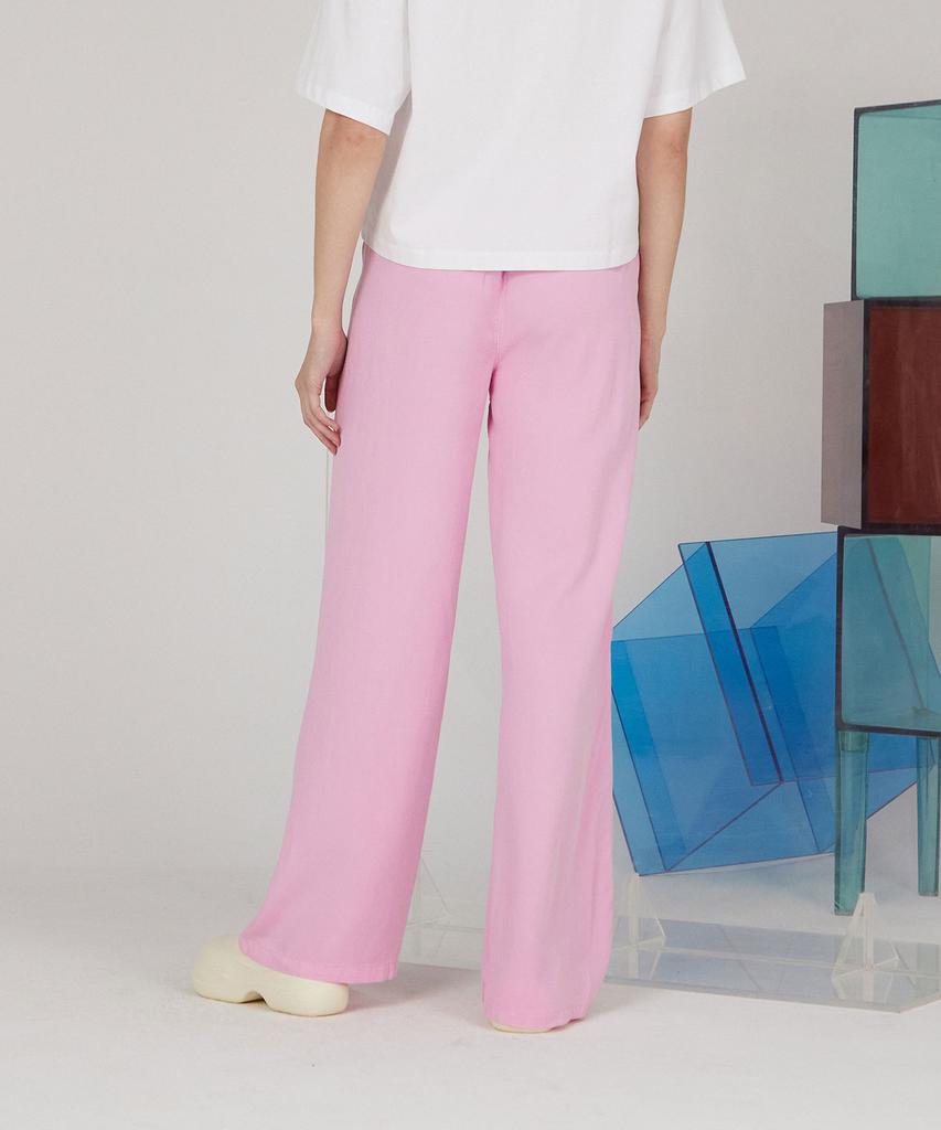 JUCYJUDY J Tencel Elastic Waist Wide Pleated Pants (On) Jypt32Ee