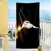 Rugby Player Action Beach Towel Quick-Dry Soft Microfiber Comfortable Lightweight Suitable for Swimming, Gym, Camping, Yoga Vacation