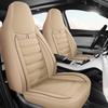 Universal Full Leather Sport Car Seat Cushion Cover - All-Season Fit