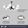 Nordic Modern Chandelier - Elegant, Atmospheric Lighting for Living Rooms, Bedrooms, or Dining Areas