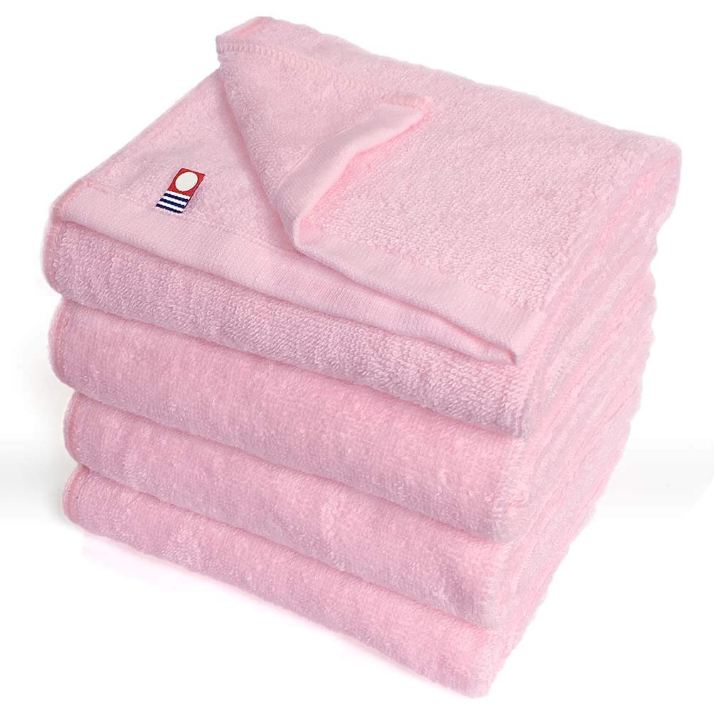 Imabari Face Set of M for Beauty Available in 100 Lightweight and Thin 43 Baby Towels, Commercial-Grade Towels, 4, Color, 34x86cm, Salons, Colors,