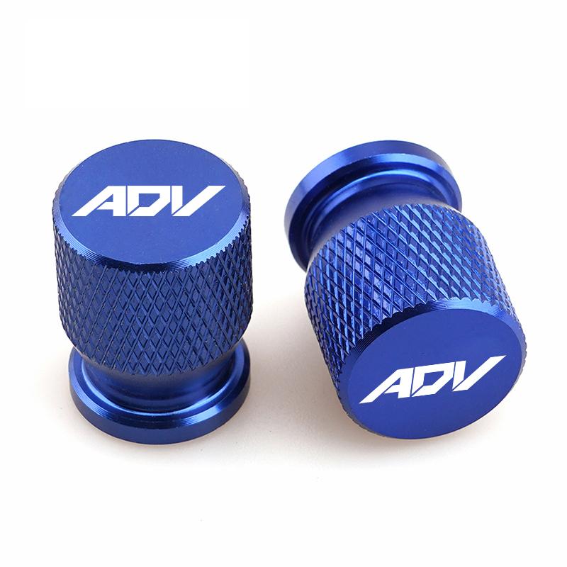 For Honda ADV350 ADV150 ADV160 Adv ADV 350 150 160 Motorcycle Tire Valve Air Port Stem Cover Cap Plug CNC Accessories ADV LOGO