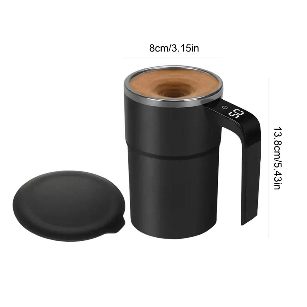 Automatic Stirring Magnetic Mug Rechargeable Coffee Cup Electric Lazy Milkshake Rotating Blender Smart Mixer Thermal Bottle
