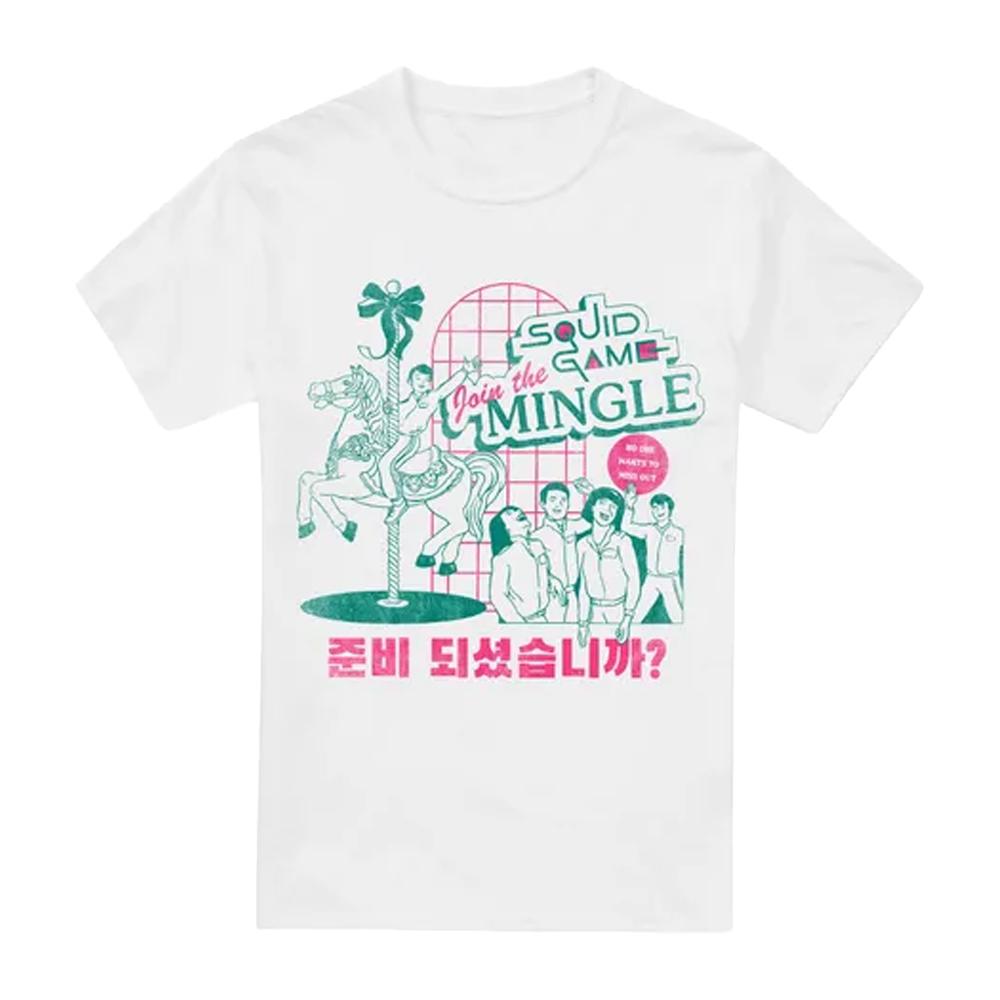 Squid Game Unisex Adult Merry Go Round T-Shirt