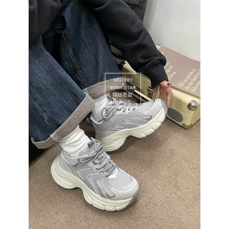 Spring new platform casual dad shoes versatile sneakers 1147