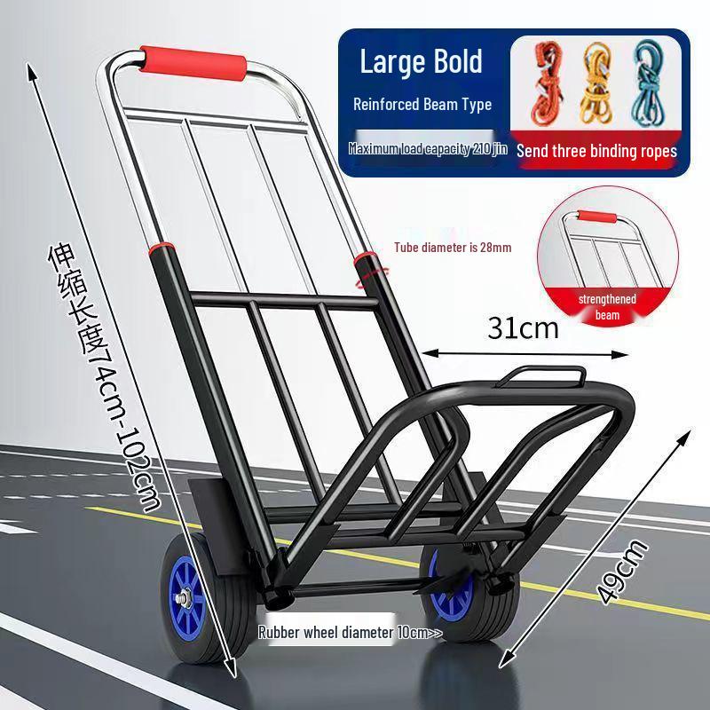 Magic Portable Folding Hand Truck Cart for Shopping and Luggage