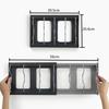 1/2pc 6grid Telescopic Pot Racks Expandable Pots Pans Storage Racks Lids Dish Drying Rack Kitchen Cabinet Bowl Pan Holder