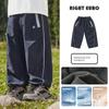 Right-Ou Boys' Fleece Paratrooper Pants Winter Clothing New Winter Style Baby Fleece-Lined Thickened Pants Winter Children's Clothing