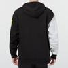Puma Retro Colorblock Knit Hooded Logo Jacket Men Jackets Black 534813-01