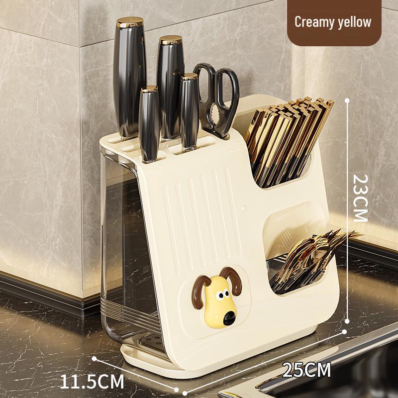 High-End Kitchen Countertop Multi-Purpose Organizer for Chopsticks, Knives, Spoons & Utensils