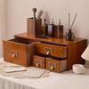 Desk Organizer Featuring Drawers, Suitable for Stationary and Personal Care