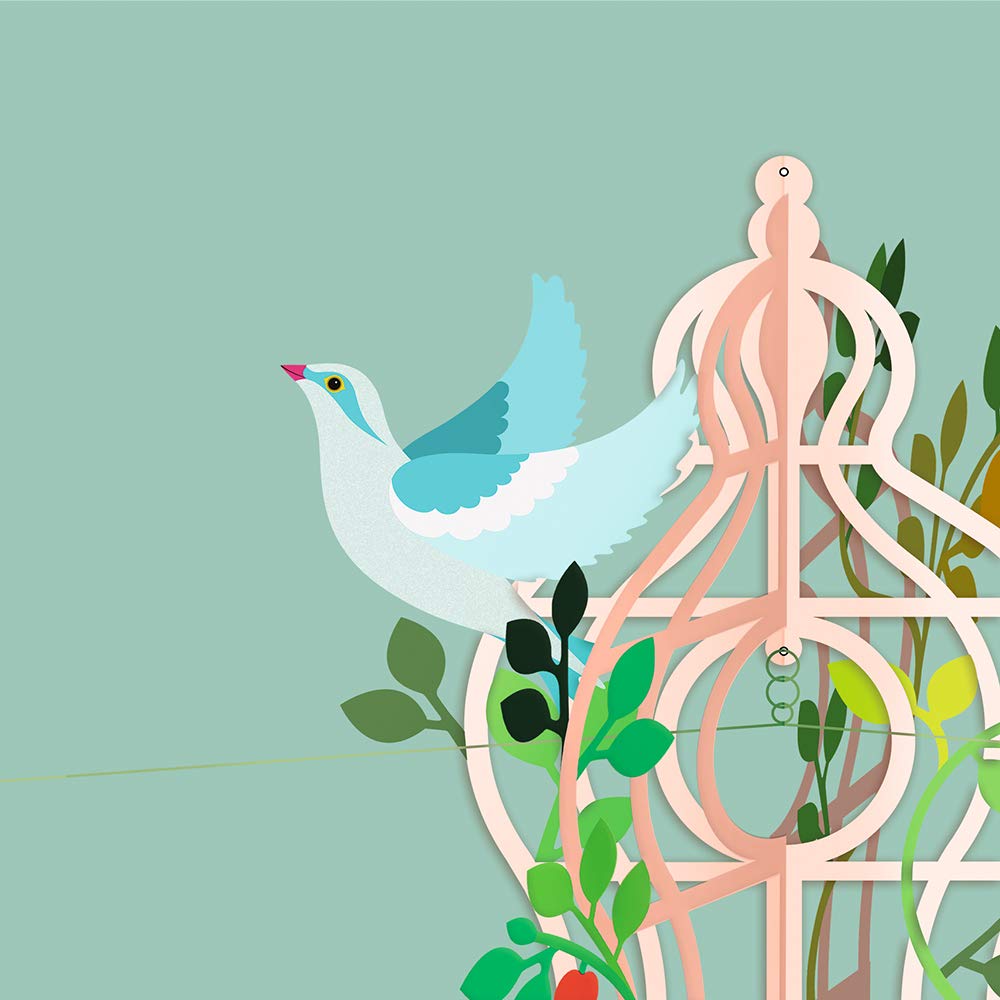 DJECO Birdcage a stylish Scandinavian design for babies and toddlers ages and Perfect for baby school entrance and other special A perfect gift for or