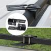 Easy Installation LED Work Light Bar Mounting Bracket for Car Roof Racks Adjustable for Different Offroad Lighting Needs
