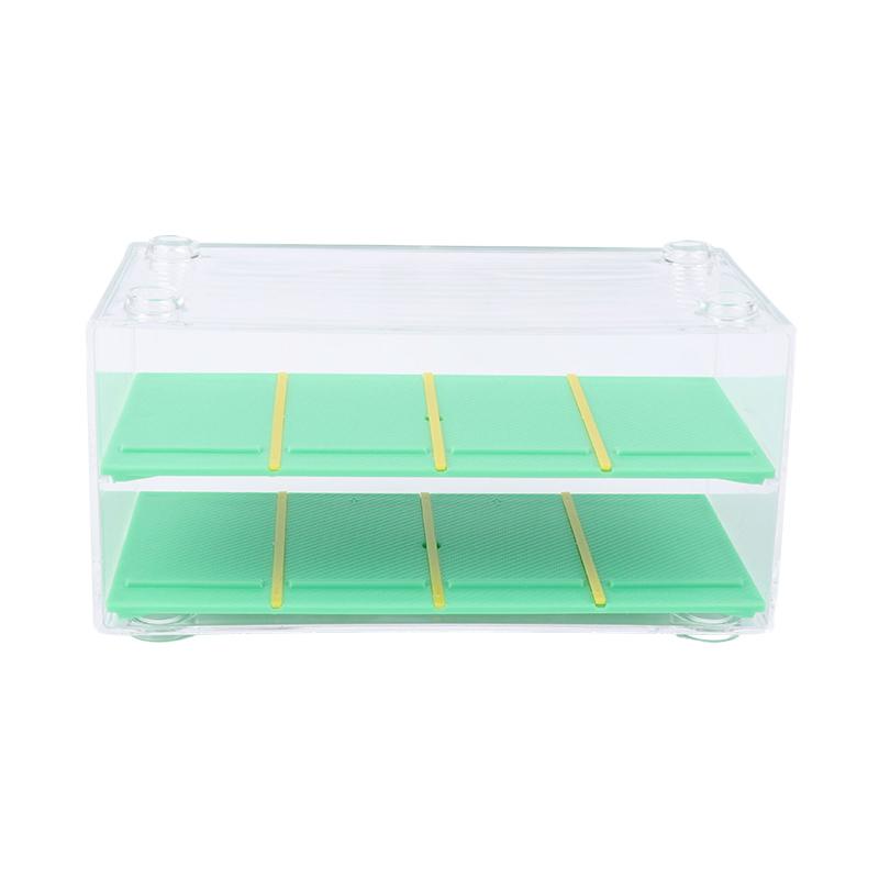 1/64 Car Model Display Shelf With Parking Space Toy Car Transparent Storage Box 8 Slot Showcase Finishing Cabinet